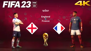 FIFA 23 - England vs. France - FIFA World Cup Qatar Final | PS5™ Gameplay [4K 60FPS] Next Gen
