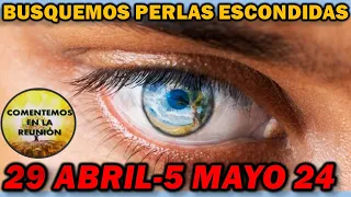 Comentarios Perlas Escondidas de Esta Semana 29 Abril-5 Mayo 2024