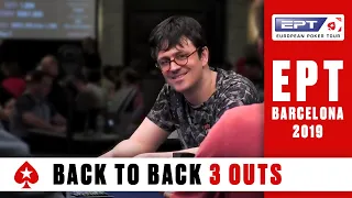 Day 4 (part 1) ♠️ EPT Barcelona 2019 - Main Event (Cards-up!) ♠️ PokerStars