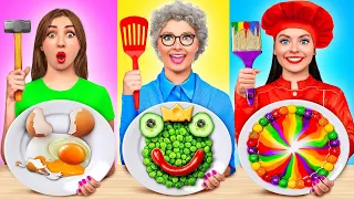 Já vs Babička Kuchařská Výzva | Vtipné Kuchyňské Vychytávky TeenDO Challenge