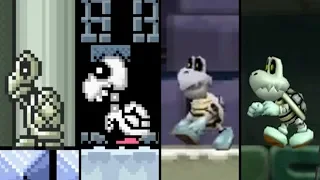 Evolution of Dry Bones in Mario Bros. (1988-2020)