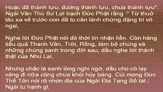 Kinh Địa Tạng Có Chữ   Trọn Bộ Không Quảng Cáo   Thích Trí Thoát Tụng