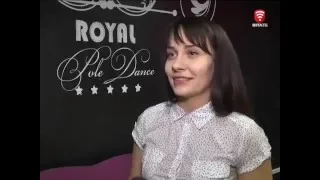 ROYAL Pole Dance Телеканал ВІТА новини 2015 12 18 Вінницькі танцівниці на пілоні   кращі в Україні