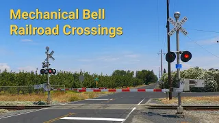 Mechanical Bells At Railroad Crossings