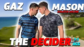 Time To SETTLE IT | ME V SCRATCH GOLFER DECIDER MATCH! Who Will Triumph?