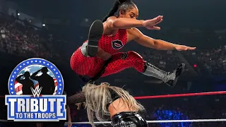 WWE Tribute To The Troops Bianca Belair Vs Liv Morgan November 14, 2021