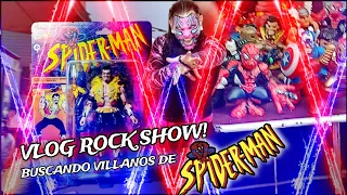 VLOG ROCK SHOW: BUSCANDO FIGURAS DE SPIDER-MAN !