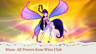 Musa- All Powers from Winx Club