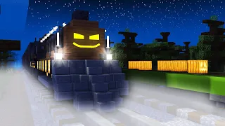 Spooky Trains 2 In Minecraft Animation