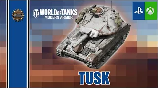 Tusk / World of Tanks: Modern Armor / PlayStation 5 / XBox / 1080p / Wot Console