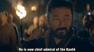 Kashigi Freaks Out When Toranaga Gives Anjin His Cannon Regiment and Swords Shogun Episode 6