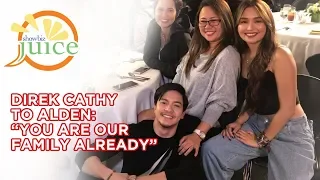 DIREK CATHY TO ALDEN: "YOU ARE OUR FAMILY ALREADY"
