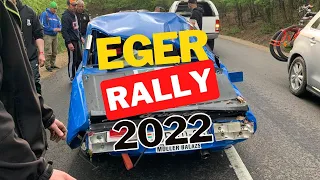 EGER RALLY 2022 VLOG - ACTION | CRASH