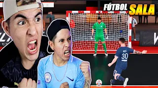 RAMIRIN & EDSON FDB vs 5 MEJORES JUGADORES PRO (Team MESSI) en FÚTBOL SALA *La REVANCHA*