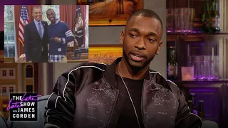 Jay Pharoah Wore the Wrong Outfit to Meet Obama