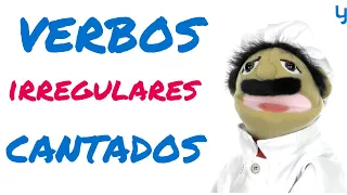 Todos los verbos irregulares en inglés cantados, por Chef Shrimp