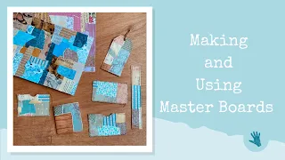 MAKING AND USING COLLAGED MASTER BOARDS - Junk Journal Craft With Me