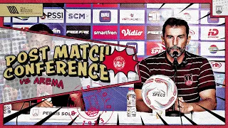 Post Match Conference: PERSIS Solo vs Arema FC | Liga 1 2023/2024 Matchday 5