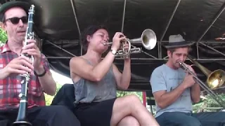 Tuba Skinny with sit in w "San", Last Tune @ Jazz aux Sources, Châtel-Guyon, May 21st, 2018