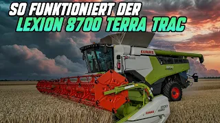 So funktioniert der Lexion 8700 Terra Trac | How To | Farming Week