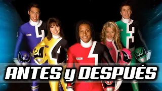 ⚡️ Antes y Después de los actores de POWER RANGERS: S.P.D. ⚡️ | Armando R.