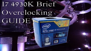 i7 4930k Brief Overclocking Guide Asus Sabertooth X79 Motherboard