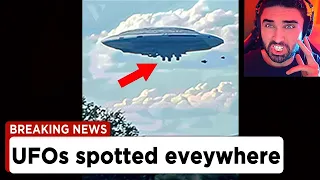 👁 They are NOT Hiding Anymore 😨 - Alien UFO Sightings & Scary Videos | Third Phase of Moon