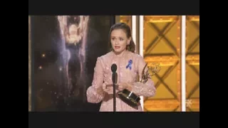 Alexis Bledel wins Emmy Award for The Handmaid's Tale (2017)