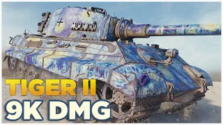 Tiger II • Best Battle and Best Damage • World of Tanks