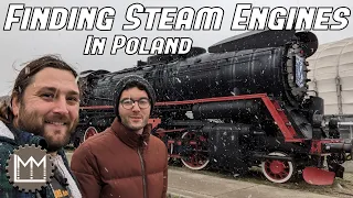 Plinthed Steam Locomotives in Poland