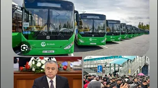 Ө.Текебаев, автобустар, жол, митинг жөнүндө....