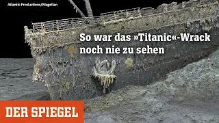 3D-Scan von gesunkenem Schiff: So war das Titanic-Wrack noch nie zu sehen | DER SPIEGEL