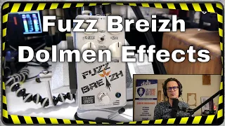 Fuzz Breizh de Dolmen Effects, une pédale de Fuzz boutique fabriquée en Bretagne