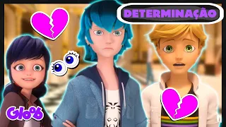 ADRIEN ESTÁ COM CIÚMES DA MARINETTE? 😱 (DETERMINATION) | MIRACULOUS LADYBUG 5ª TEMP | Mundo Gloob