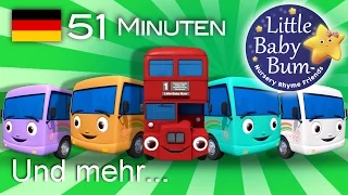 Zehn kleine Busse | Und noch viele weitere Kinderlieder | von LittleBabyBum