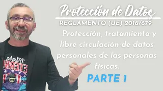 REGLAMENTO (UE) 2016/679 DEL PARLAMENTO EUROPEO Y DEL CONSEJO - 1