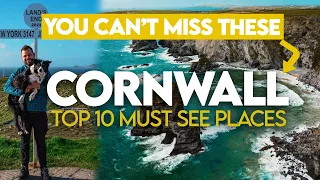 Cornwall Top 10 MUST SEE PLACES 2023! You can't miss these...