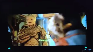 Guardians of the galaxy 3 groot says I love you guys scene theatre reaction