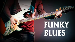 Super Groove Funky Blues Guitar Backing Track in E