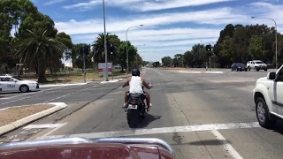 Harley Davidson Drift Acceleration