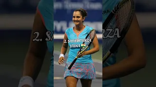 TOP 10 MOST BEAUTIFUL FEMALE TENNIS PLAYERS #shorts #viral #video @Rectossfacts