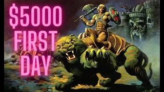 We spent $5,000 FIRST DAY at The Chicago Toy Show, Kane County! #toyshow #heman #gargoyles