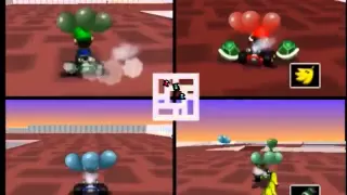 Midnight Gaming: Mario Kart 64 4 Player Battle (Part 3)