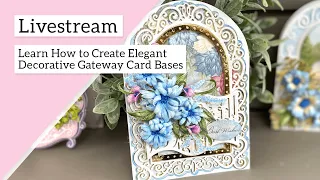 Learn How to Create Elegant Decorative Gateway Card Bases