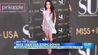 Miss Teen USA steps down amidst controversy