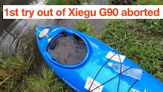 1st try out of Xiegu G90 aborted.