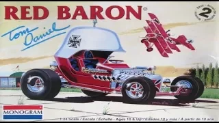 How to Build the Red Baron by Tom Daniel 1:24 Scale Monogram Model Kit #85-4258