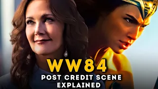 Wonder Woman 1984's Post Credits Scene Explained