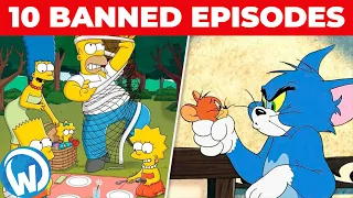 10 Banned Cartoon Episodes!