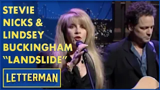 Stevie Nicks and Lindsey Buckingham Perform "Landslide" | Letterman